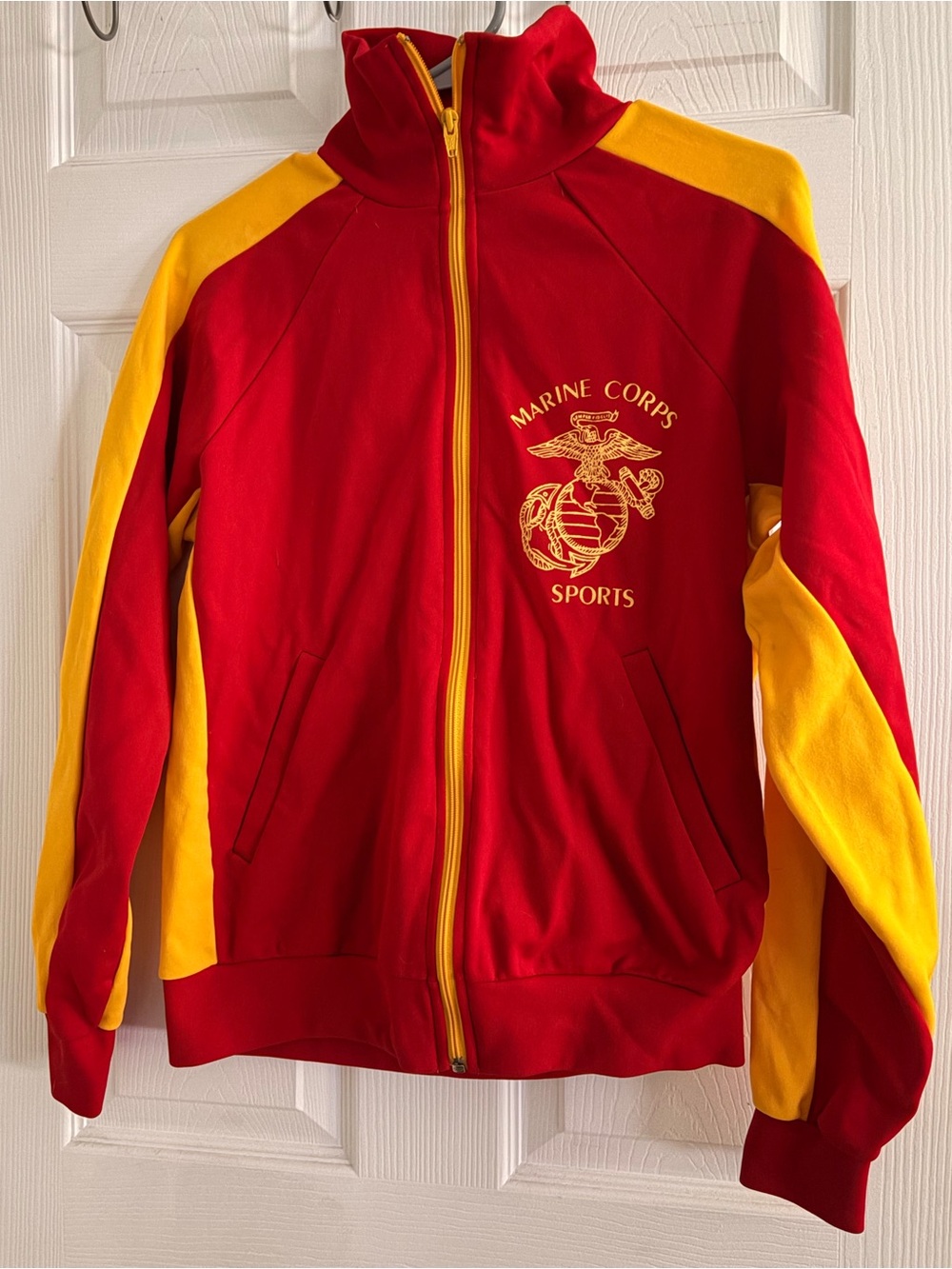 Vintage Marine Corps Sports Zip-Up Jacket
